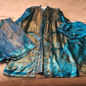 Silk Indian Three Piece Set